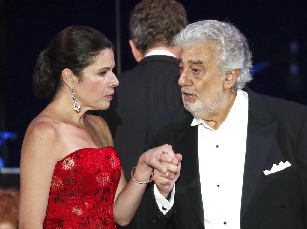 Placido Domingo's European cultural award delayed