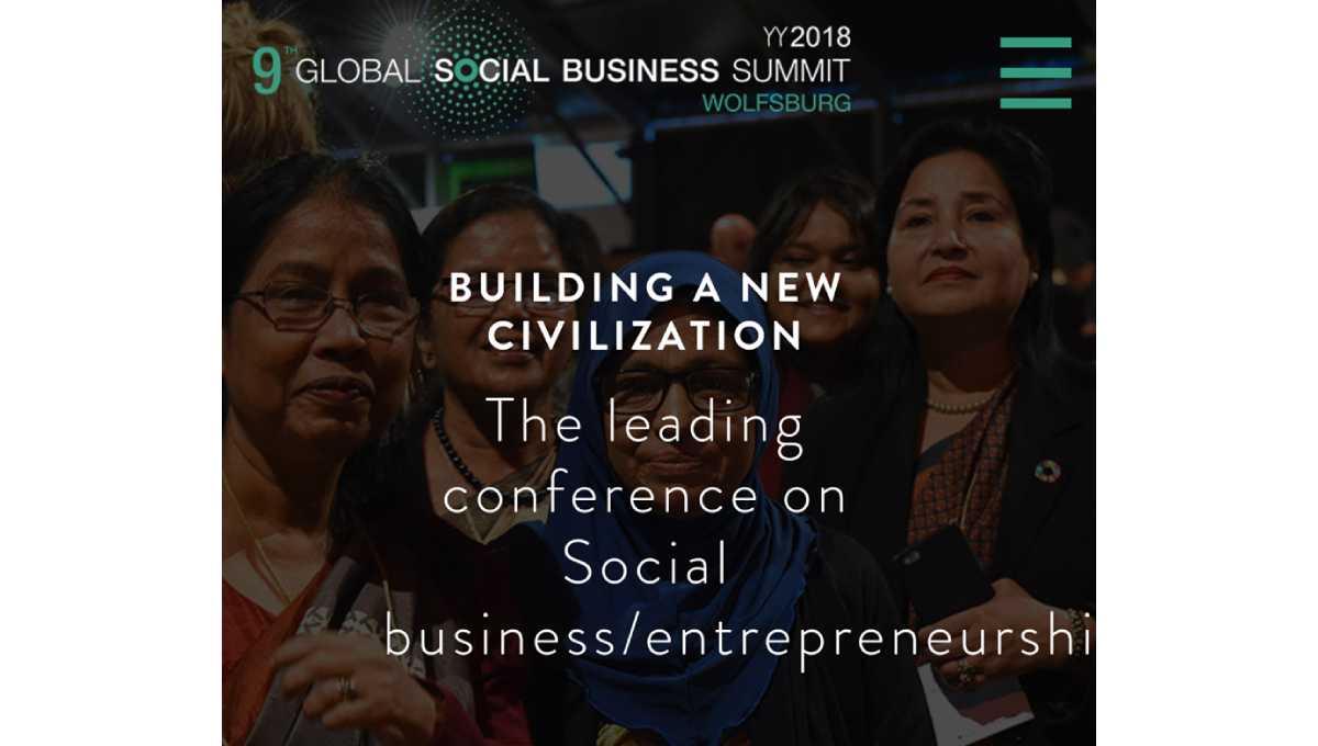 Building new civilization: 9th Global Social Business Summit begins in Germany Thursday