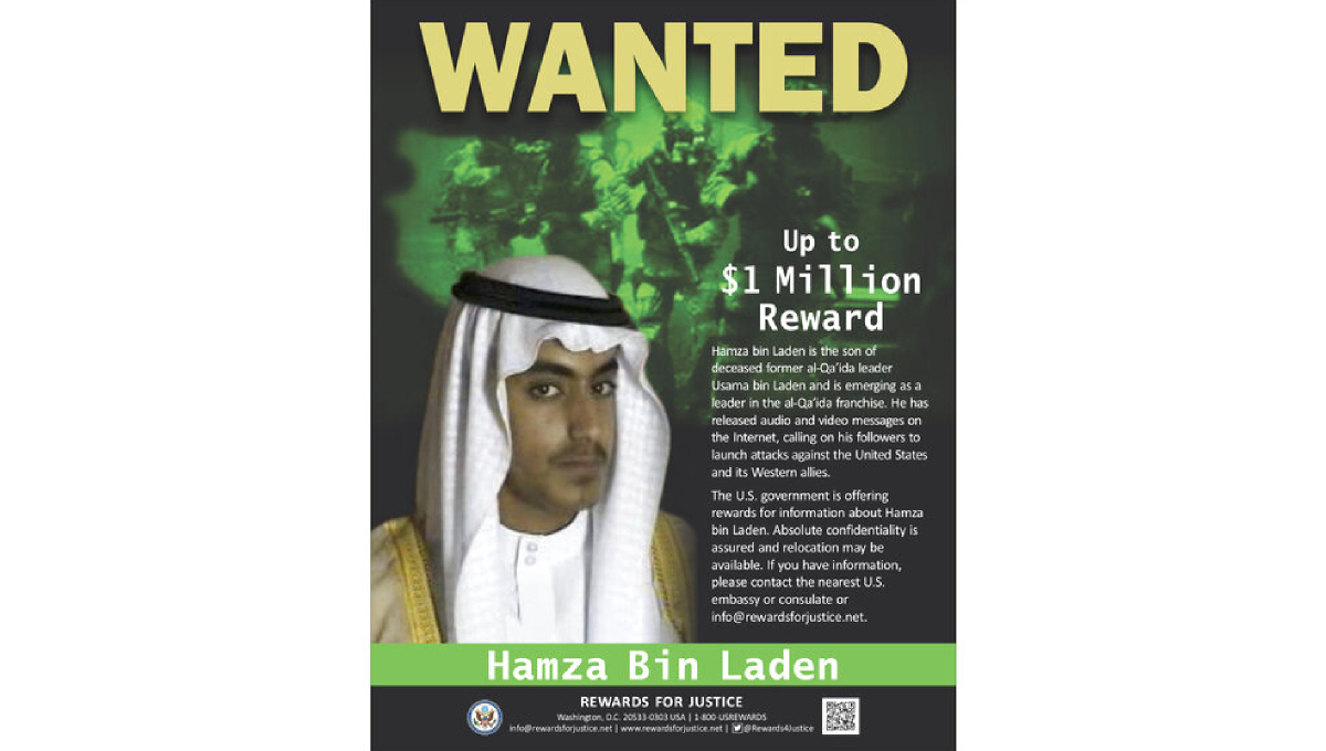 Saudi Arabia revokes citizenship of Hamza bin Laden