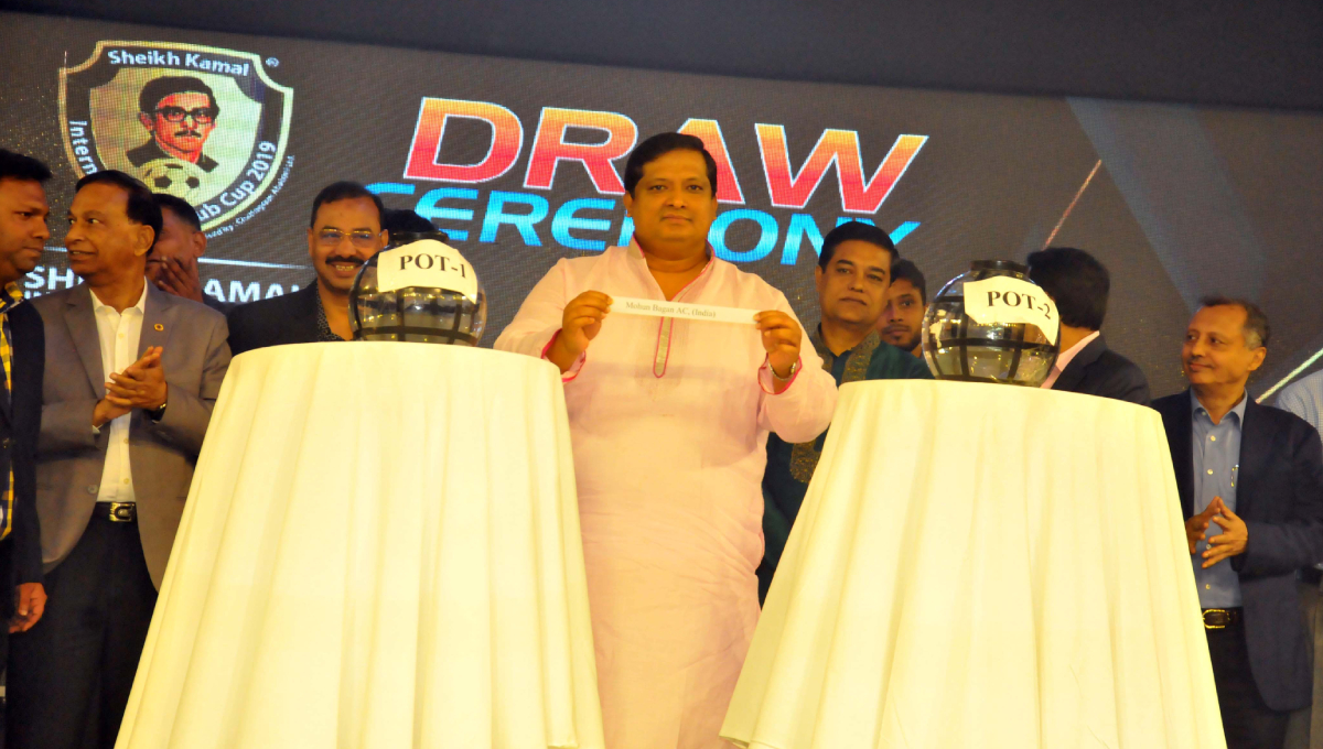 Sheikh Kamal Football: Bashundhara Kings, Dhaka Abahani in Group B