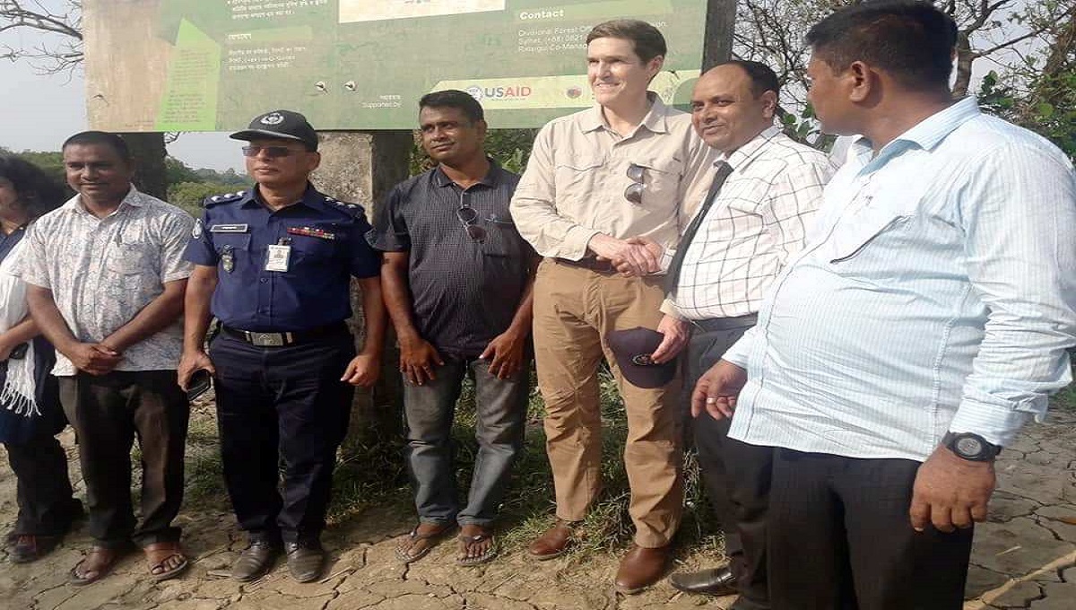 US envoy visits Ratargul