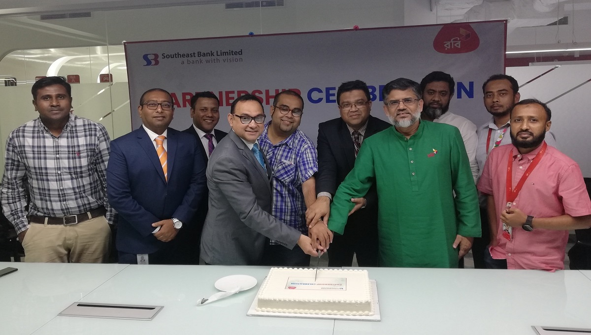 Southeast Bank to offer Mobile Financial Services to Robi and Airtel customers