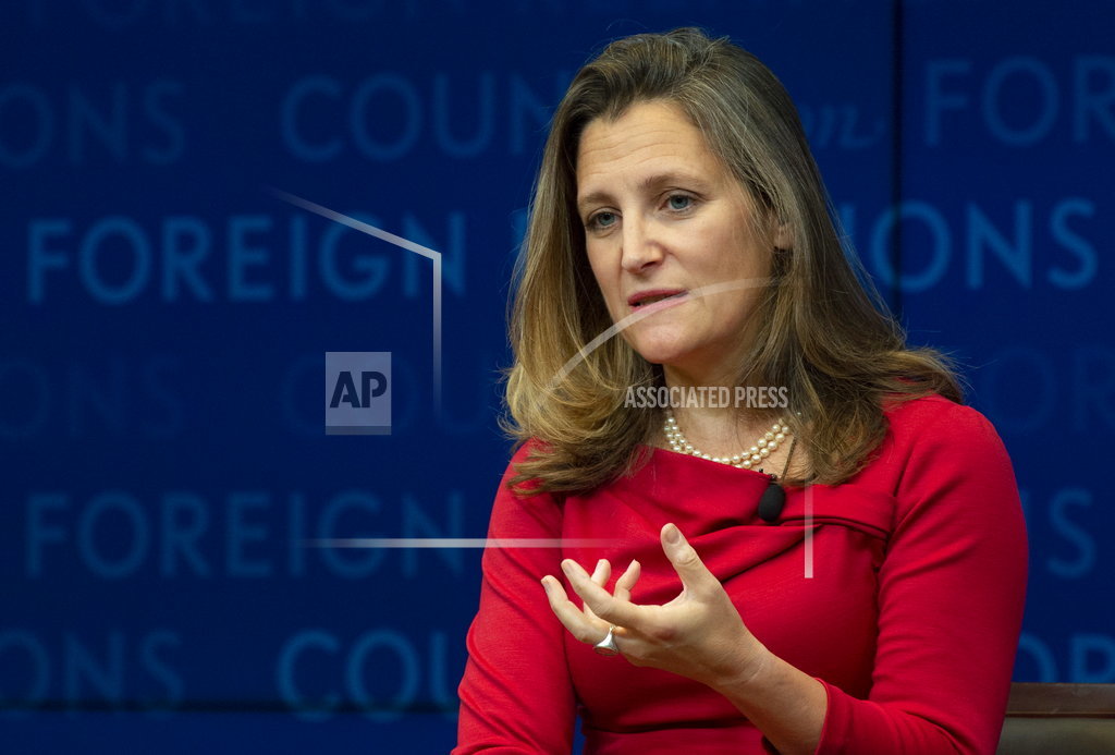 Canada FM postpones UN speech as free trade talks intensify