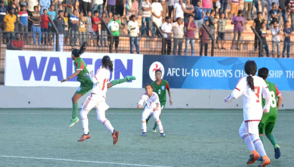 AFC U16 Women’s Champs: Bangladesh route UAE 7-0
