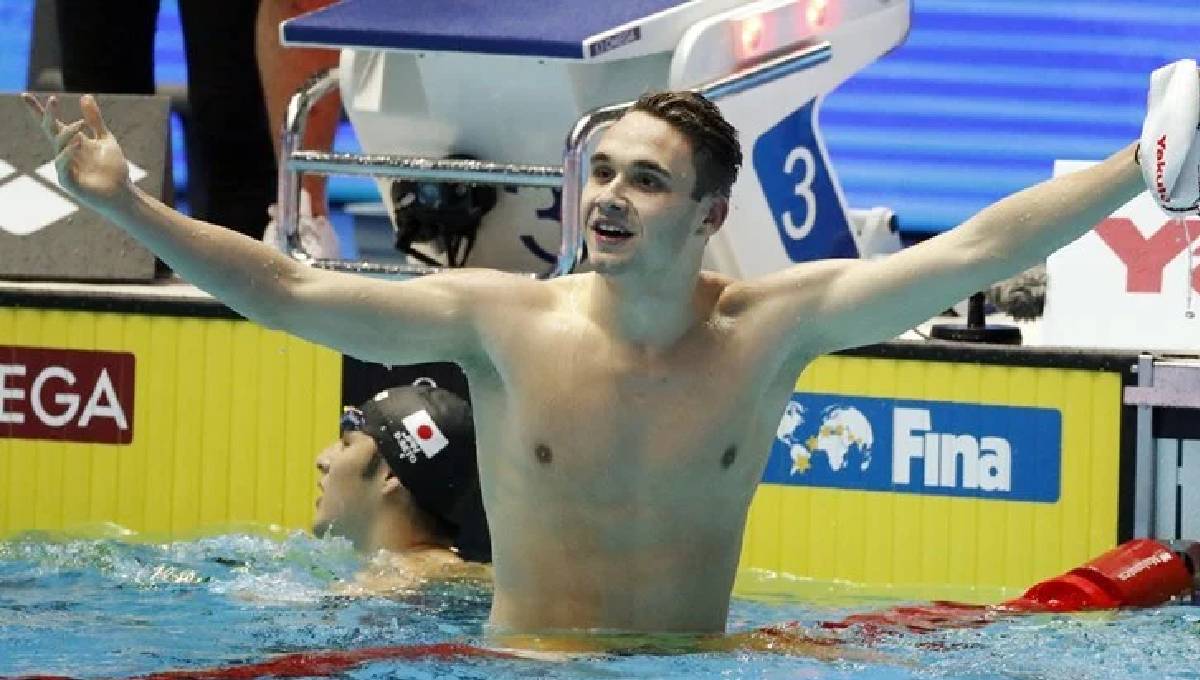 Michael Phelps on Kristof Milak breaking his record: ‘My hat’s off to him’