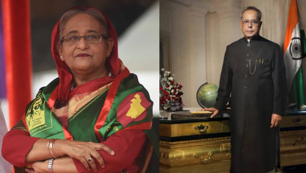 Hasina greets Pranab for winning ‘Bharat Ratna’