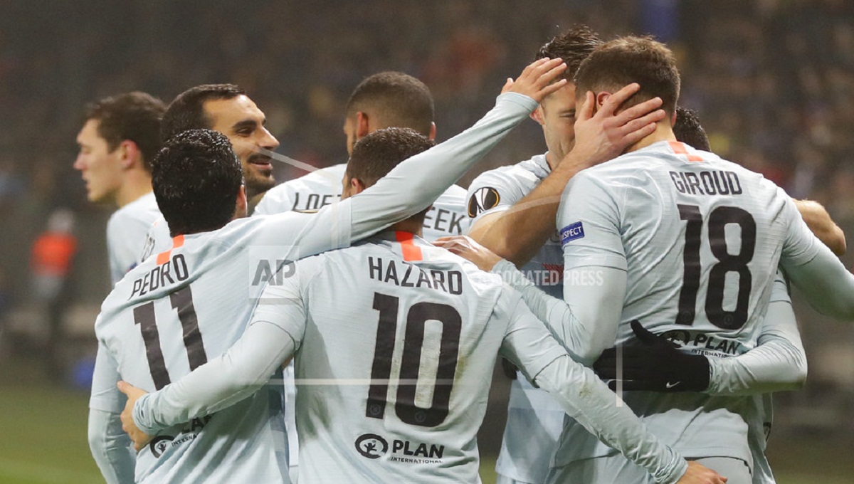 Chelsea, Arsenal, Lazio advance in Europa League