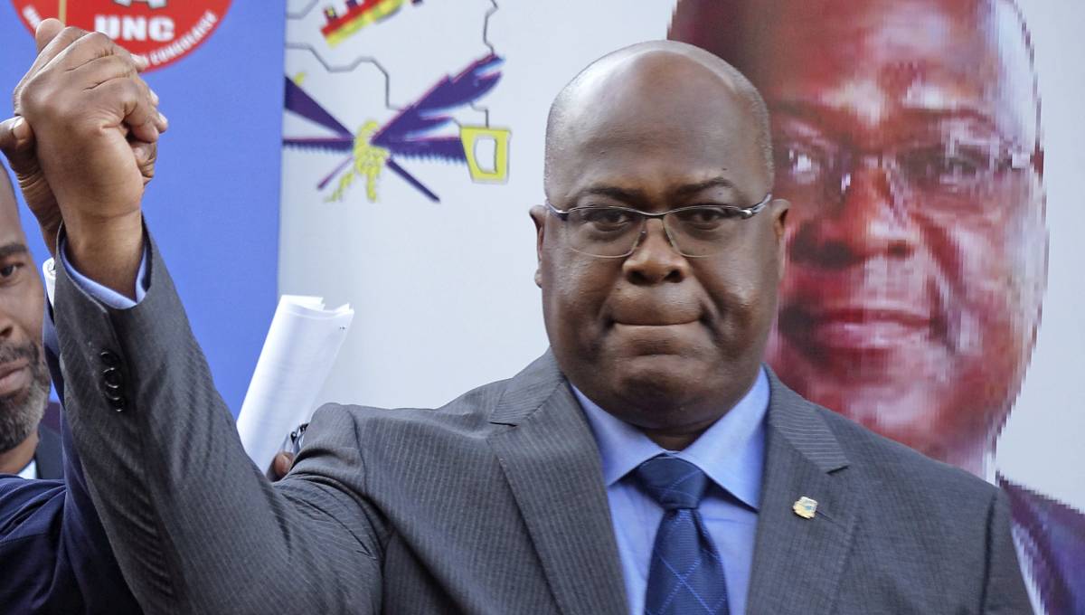 Tshisekedi declared Congo's president, but runner-up revolts