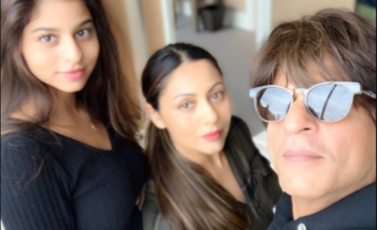 I have no films with me right now: SRK