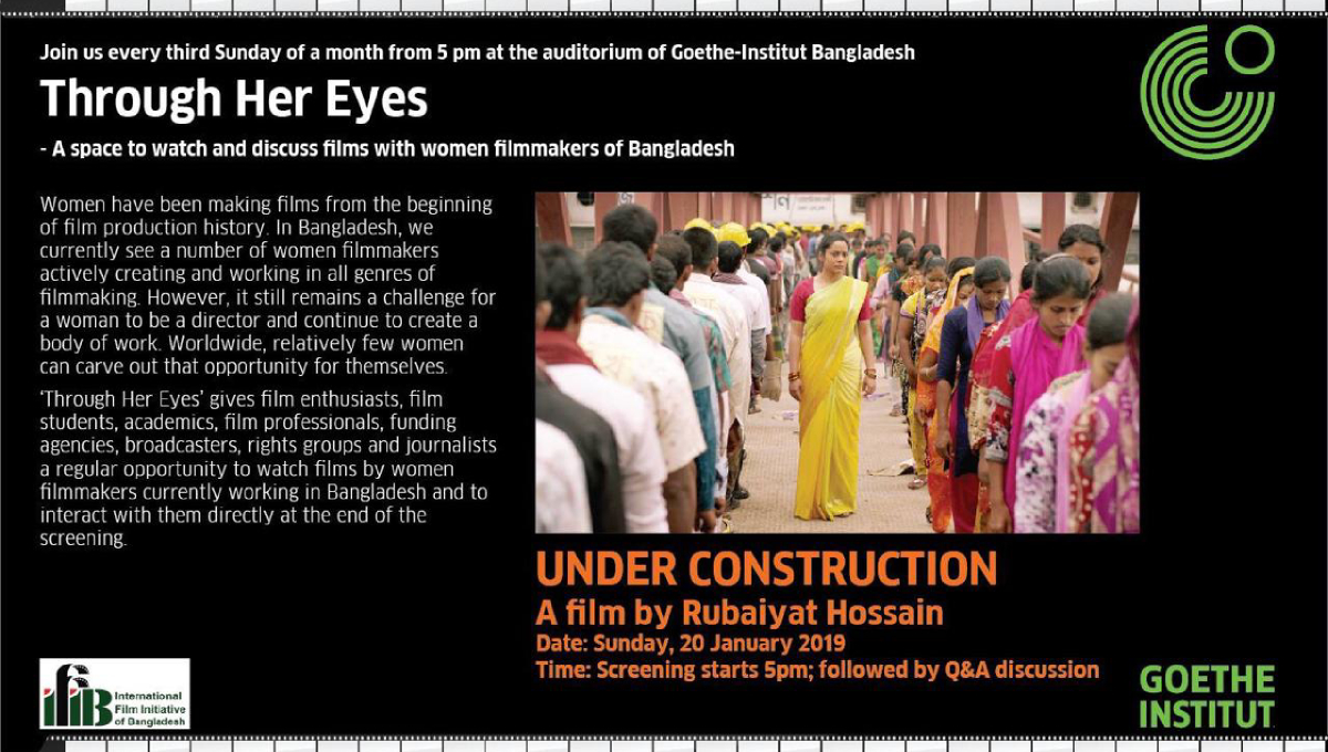 Watching films ‘Through Her Eyes’