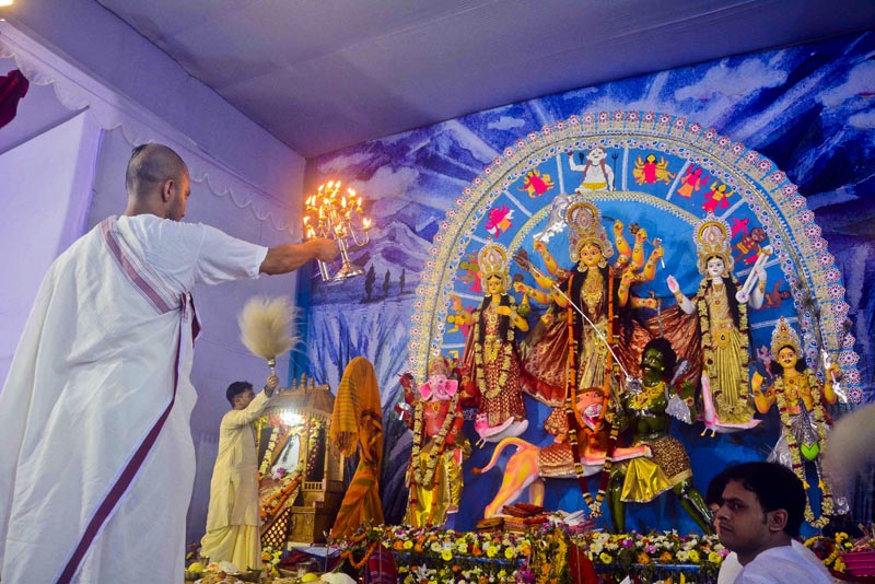 Durga Puja ends Friday