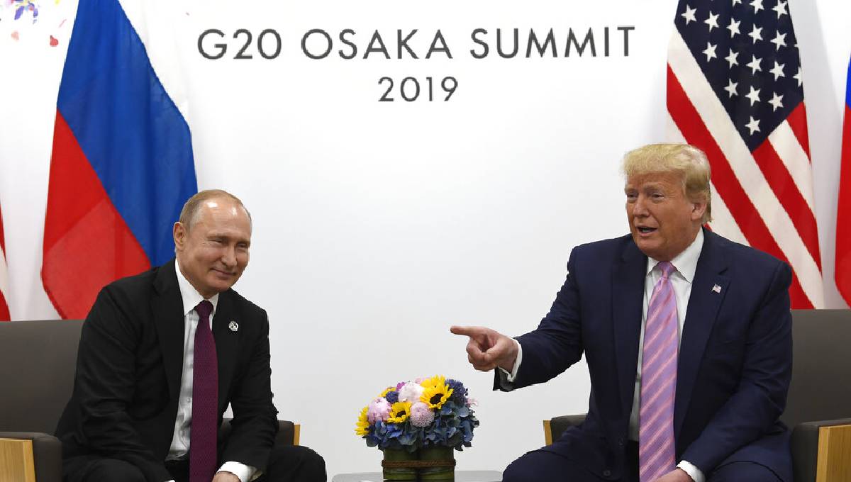 Trump jokes to Putin: 'Don't meddle in the election'