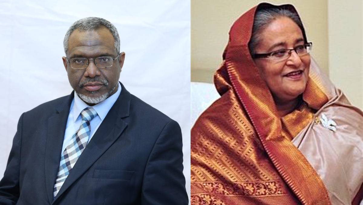 Sudanese PM greets Hasina