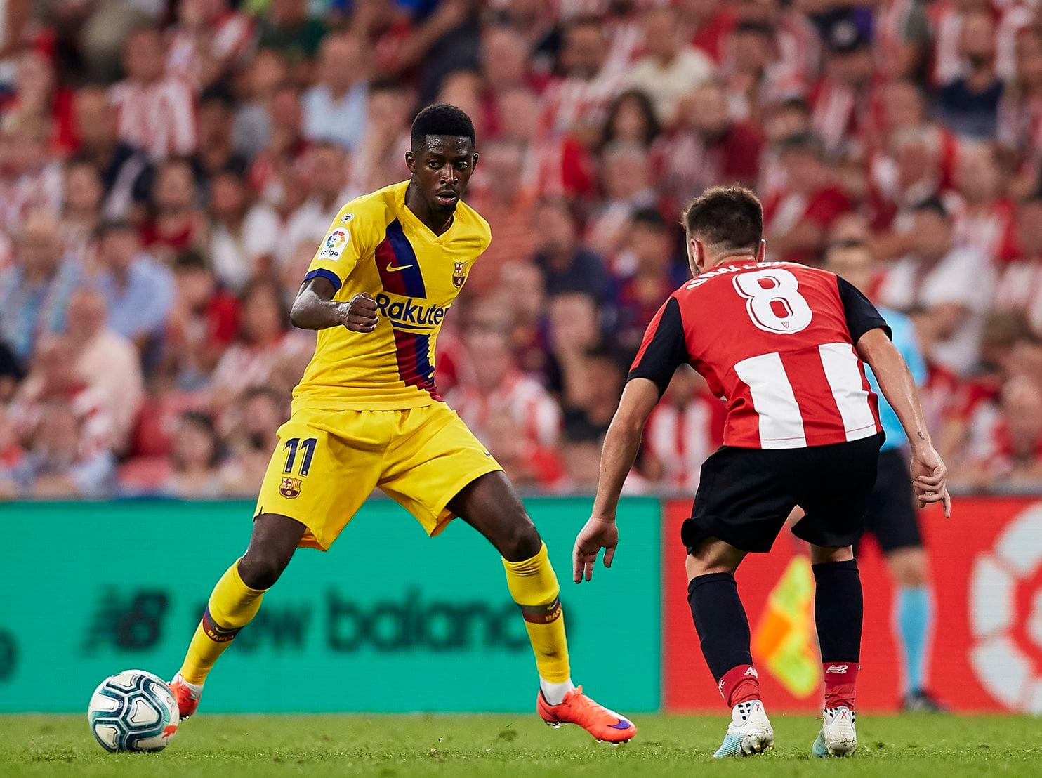 Barcelona forward Dembele out 5 weeks with thigh injury