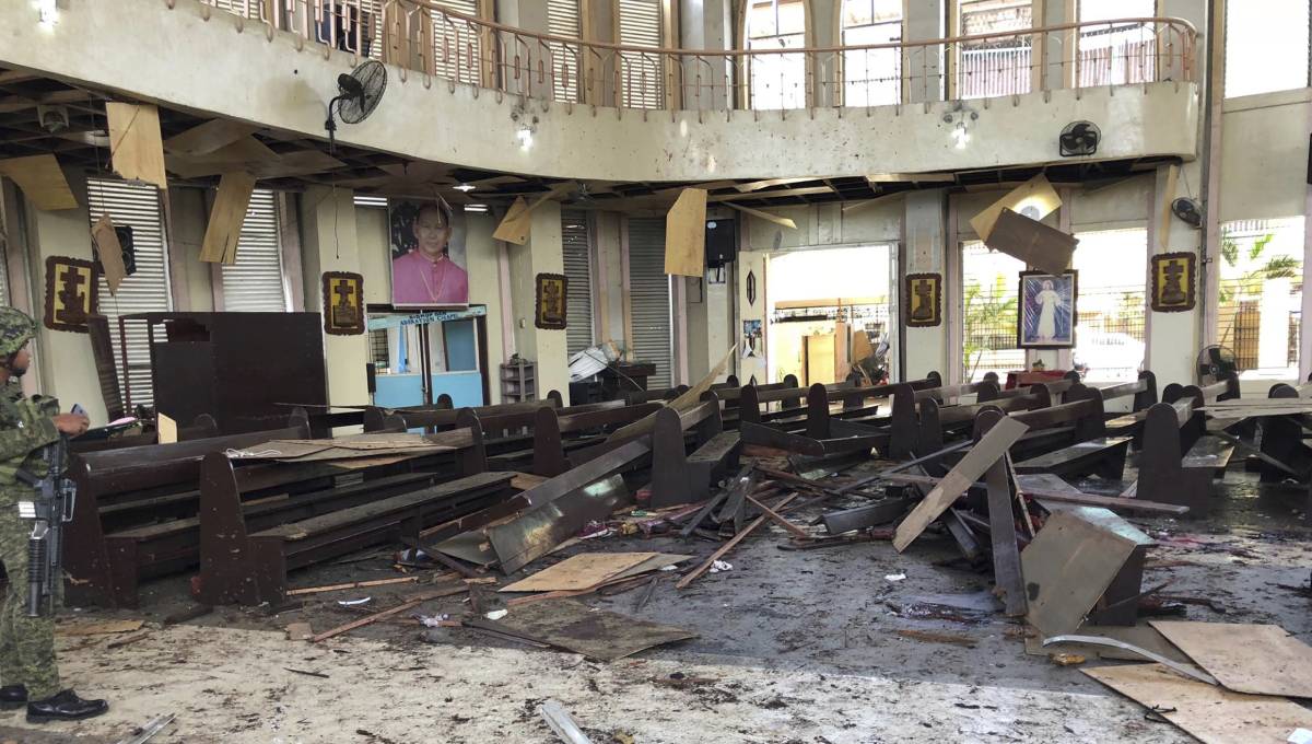 Philippine church bomb death toll rises to 27