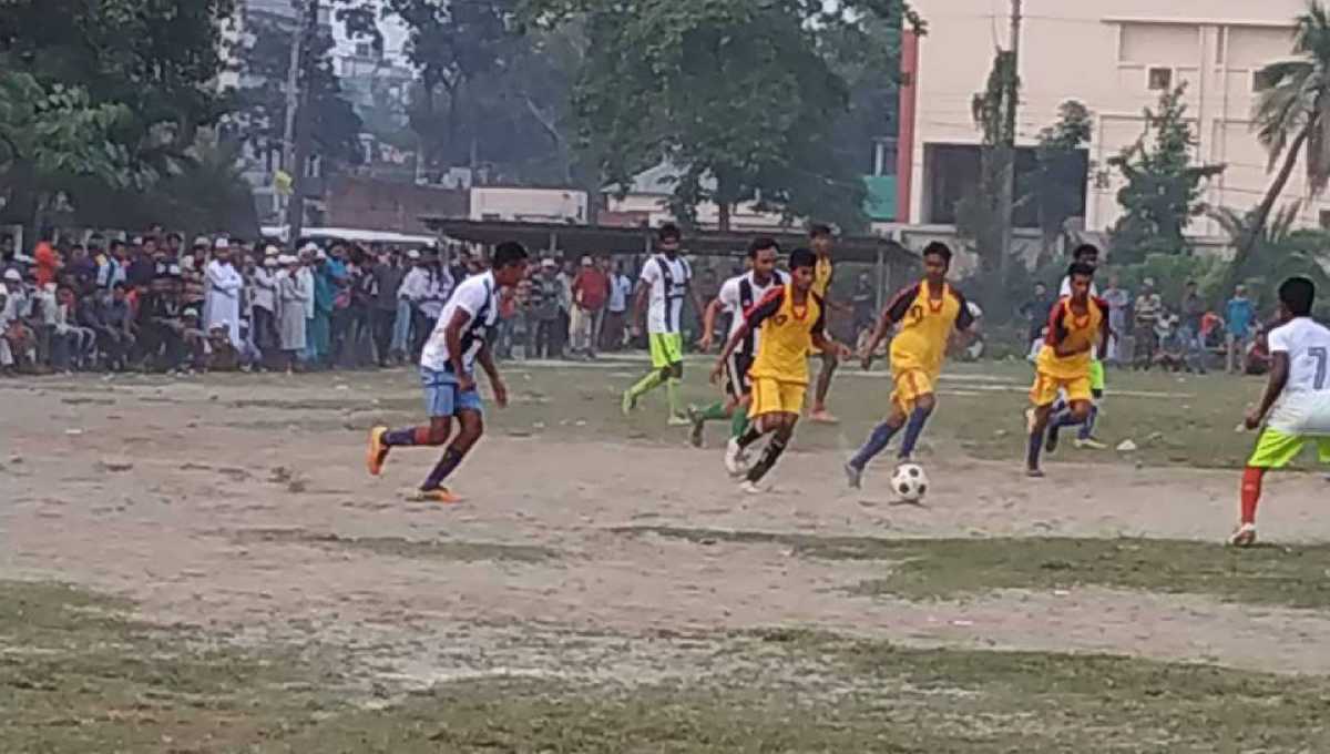 Sherpur Football: Kushumkoli SC beats Mohammad Ali SC 1-0