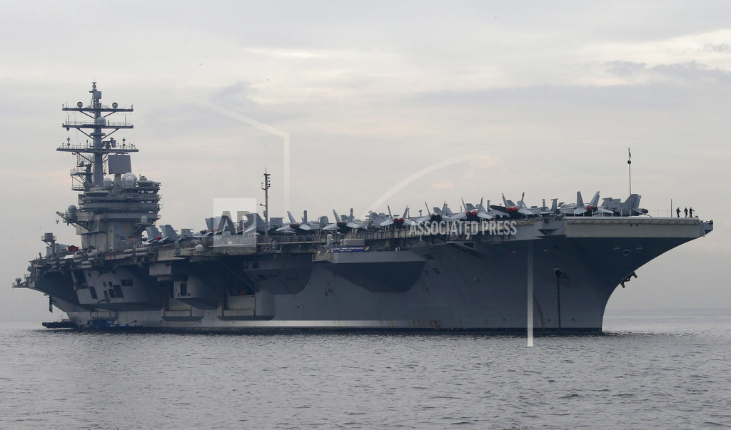 Copter crashes on USS Ronald Reagan in Asia, sailors hurt