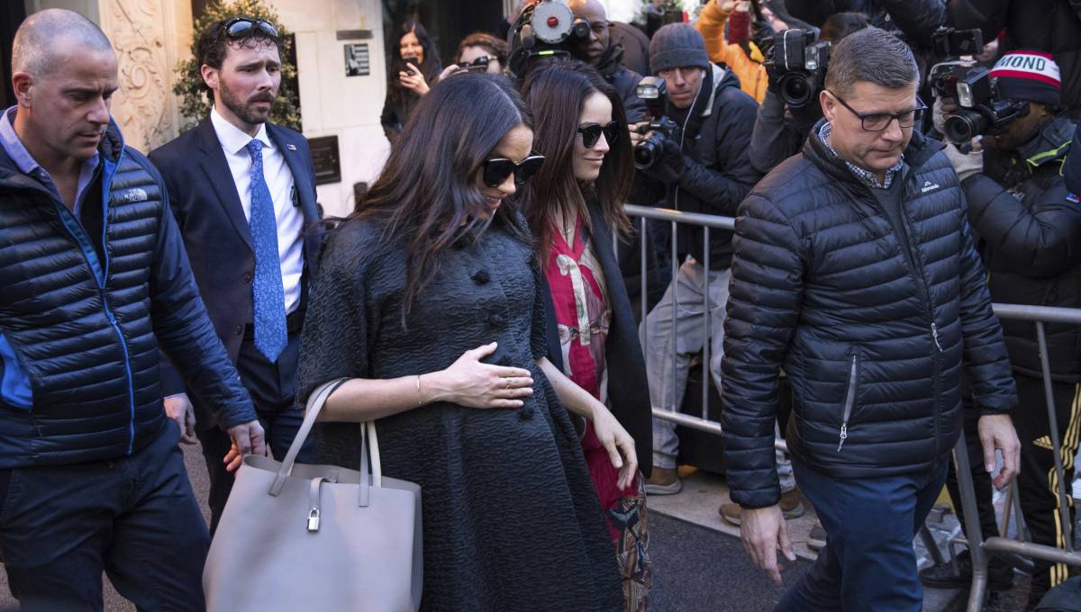 Meghan Markle spotted in New York for rumored baby shower